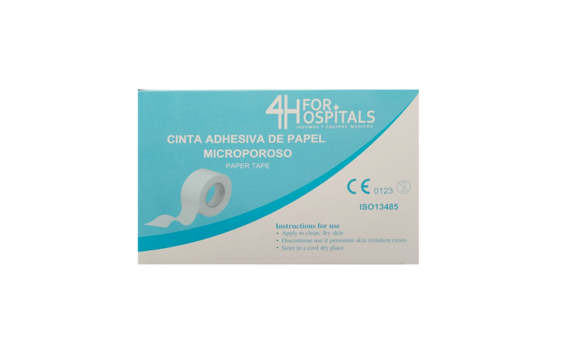 Cinta Adhesiva de Papel Microporoso