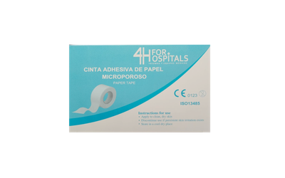 Cinta Adhesiva de Papel Microporoso