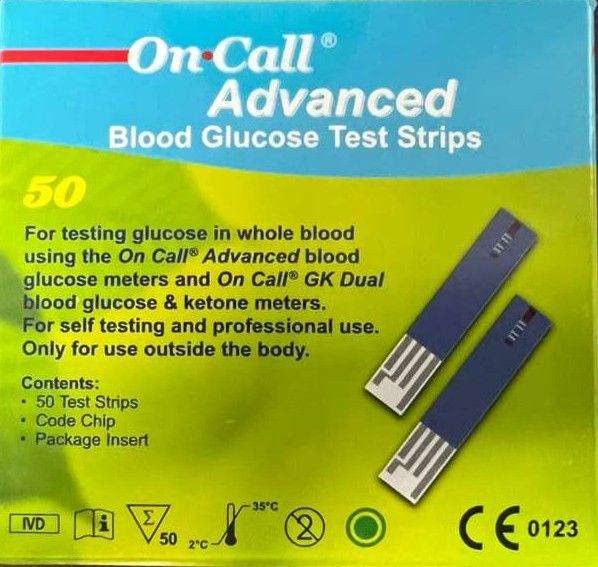 Tiras para glucómetro cajita de 50 Und - Multimed Solutions Panamá