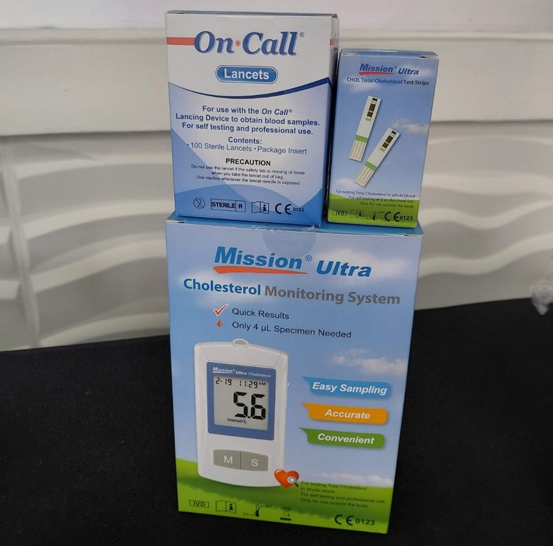 KIT de medidor de colesterol