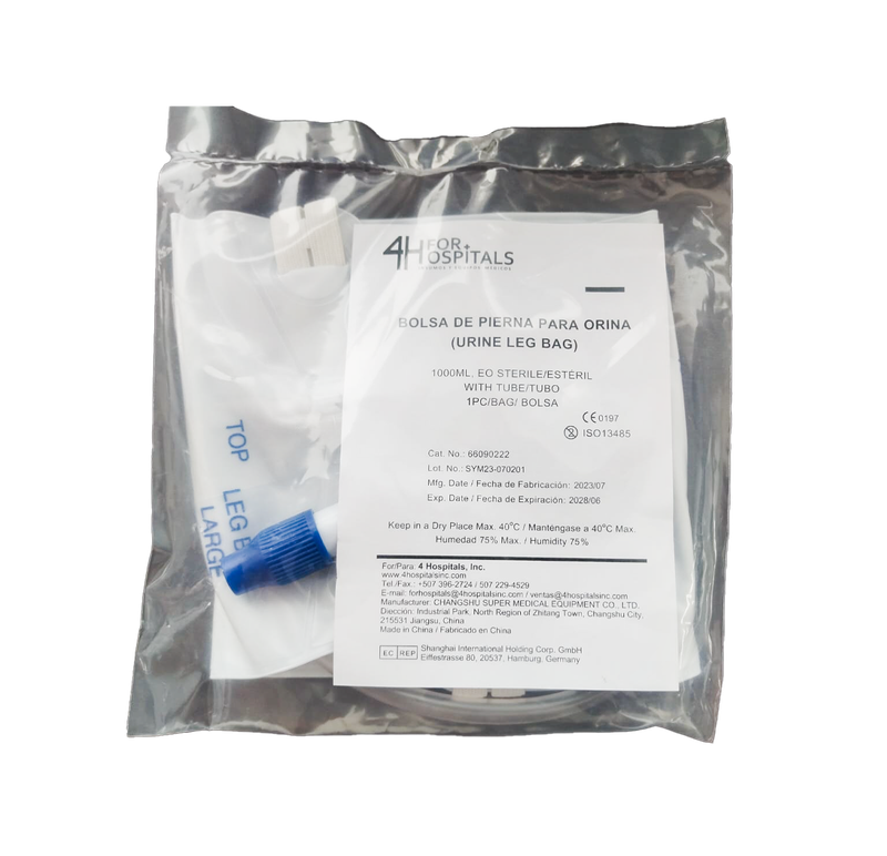 Bolsa Colectora de Orina de Pierna
