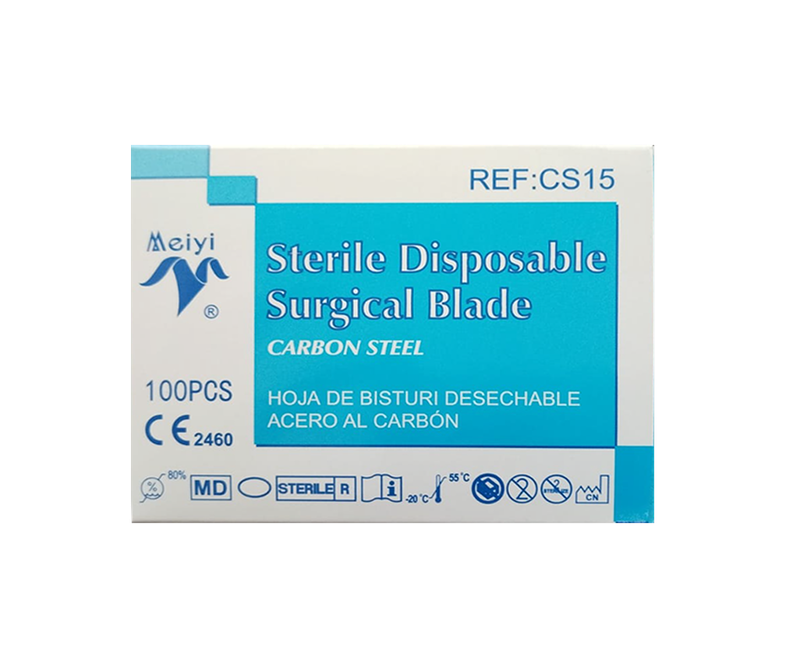 Hoja de Bisturí de Acero al Carbón