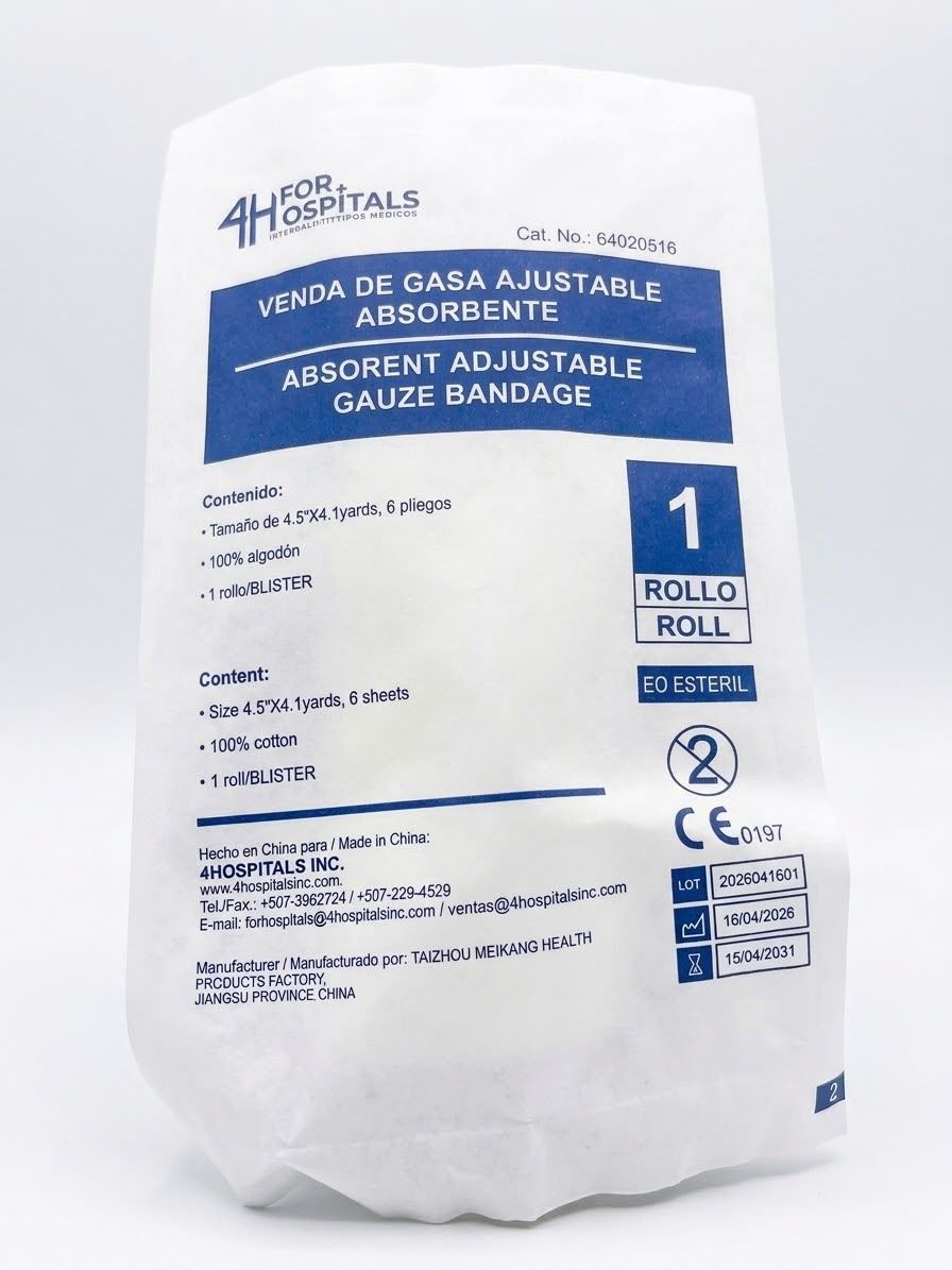 Venda de gasa ajustable absorbente | Multimed Solutions Panamá
