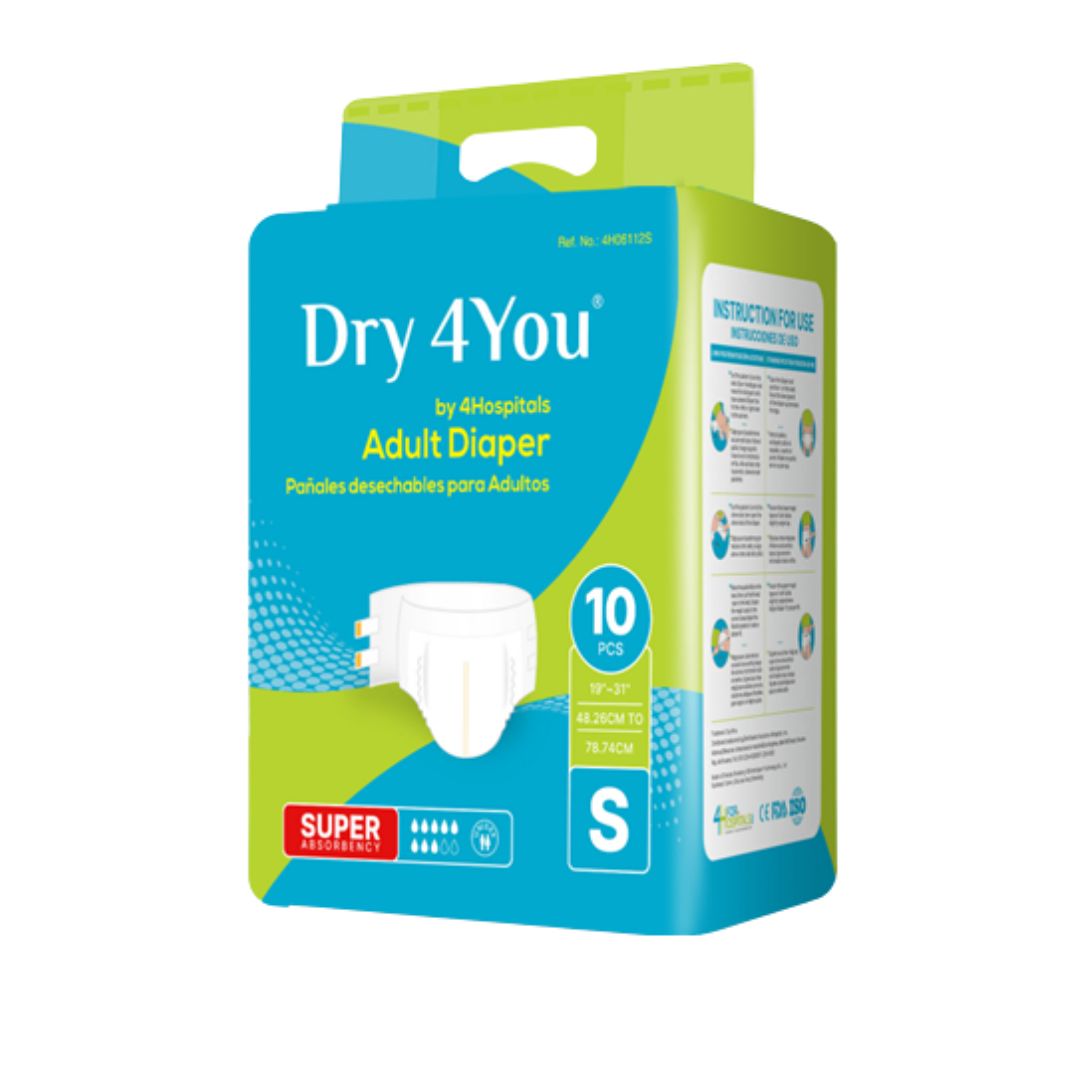 Pañal de Adulto - Dry 4You - 10 Unidades