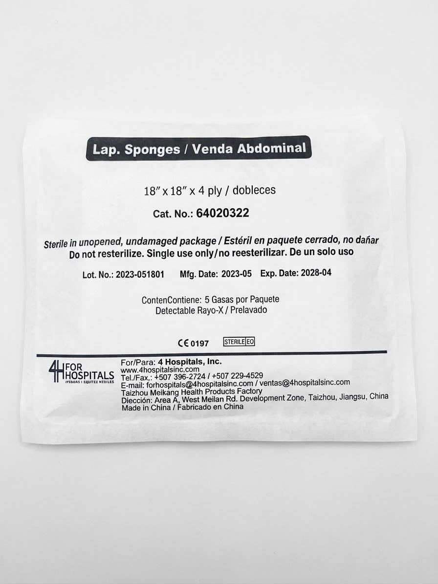 Venda Abdominal Quirúrgica Estéril – Pack de 5 unidades | Multimed Solutions Panamá