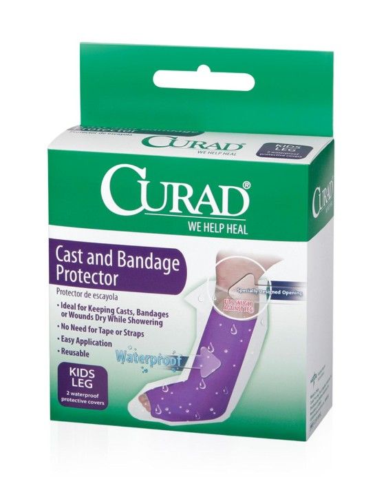 Protector de yeso para pierna de NIÑO – Cajita con 2 unidades