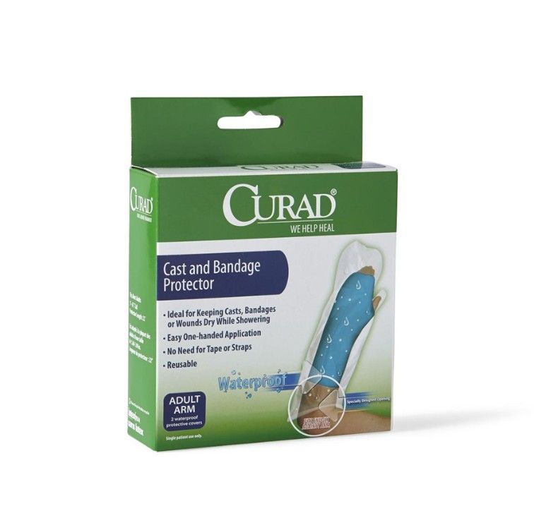 Protector de yeso para brazo de ADULTO - Cajita con 2 unidades 