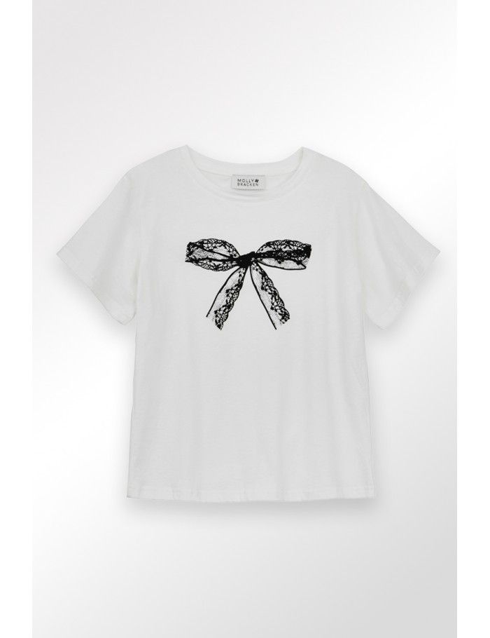 MB Knitted Bow Tee