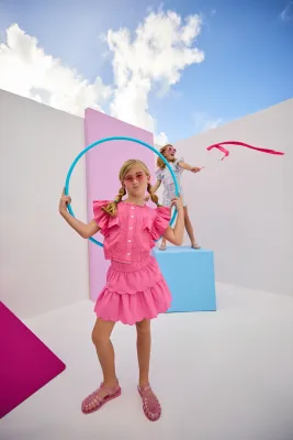  Annie Top Hot Pink