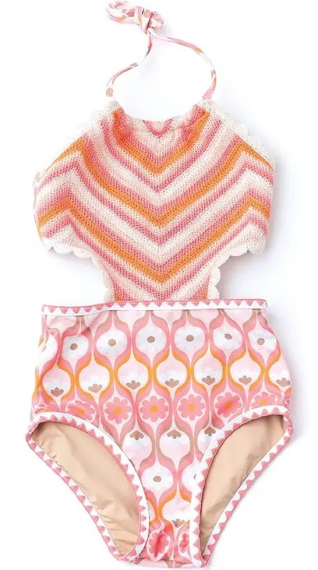 Crochet Halter Top Swim