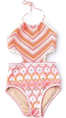 Crochet Halter Top Swim