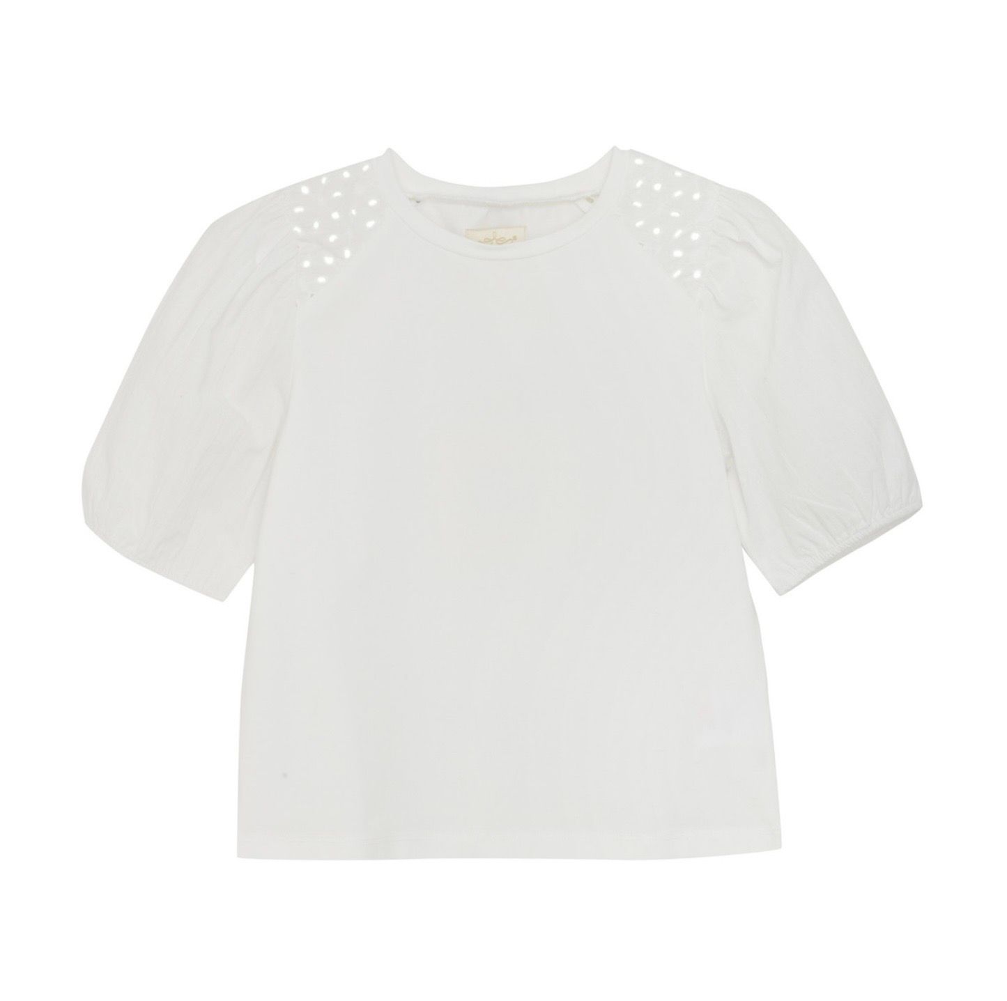 White Creamie Puff Sleeve Top