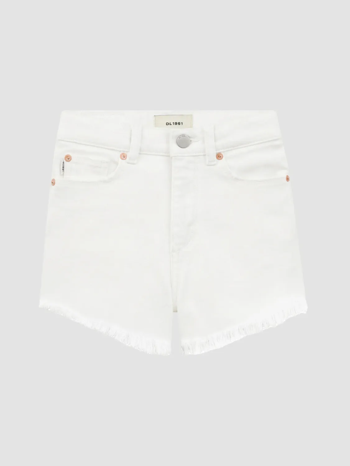 Lucy Short White Freyed