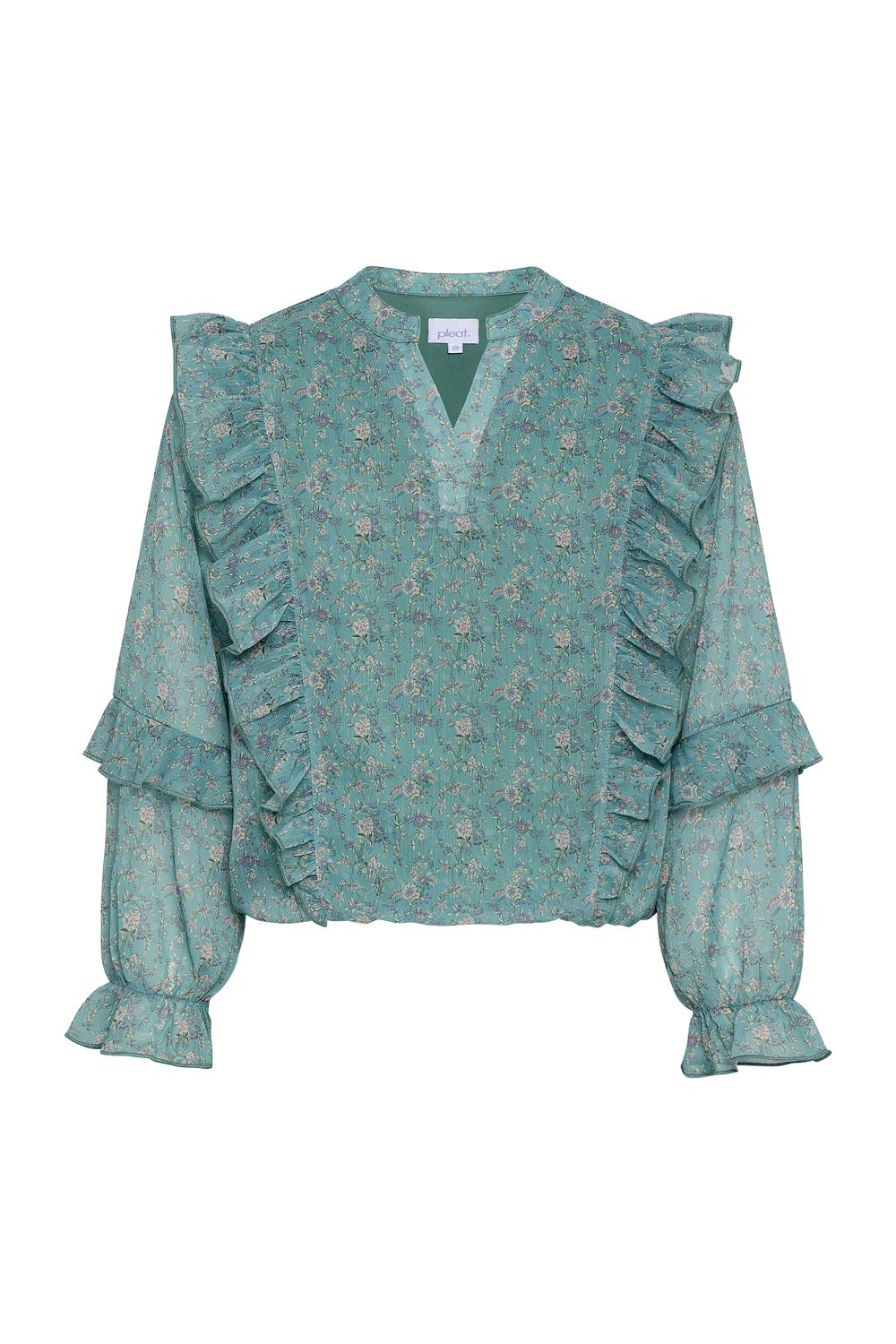 Katie Top-Whimsy Teal