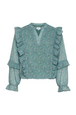 Katie Top-Whimsy Teal