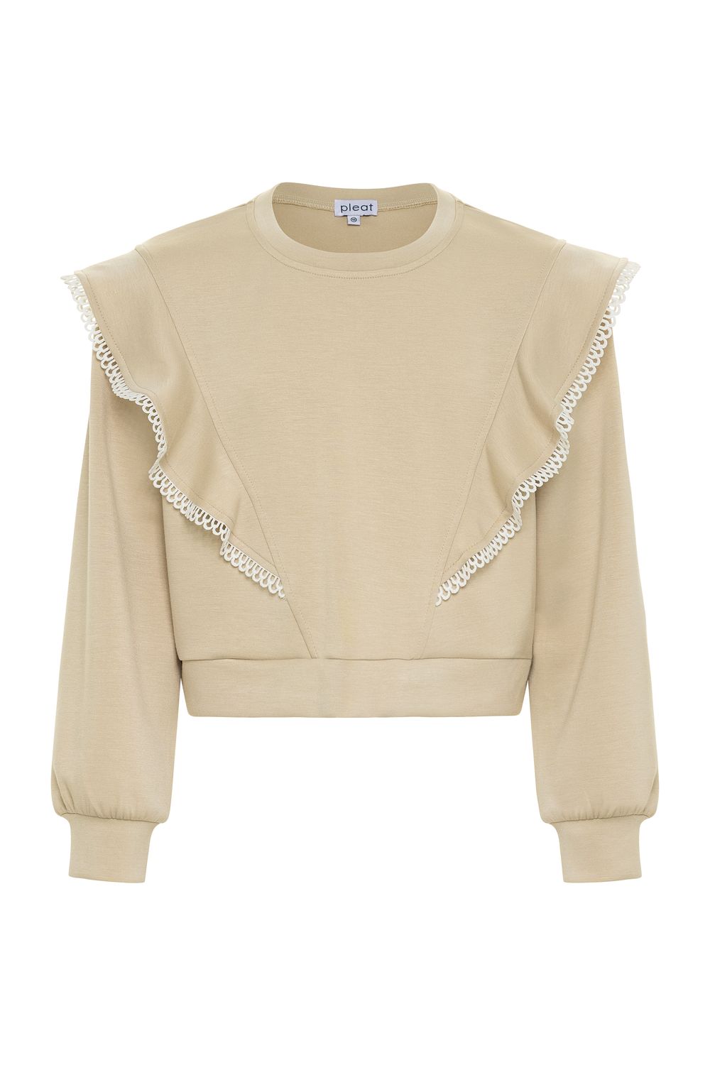 Livvy Sweatshirt-Beige