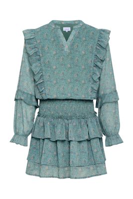 Campbell Dress-Whimsy Teal