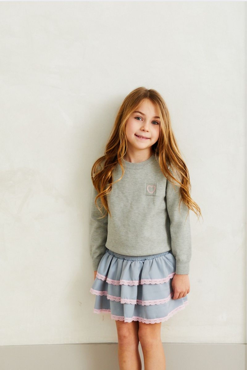 Tiegan Heart Sweater