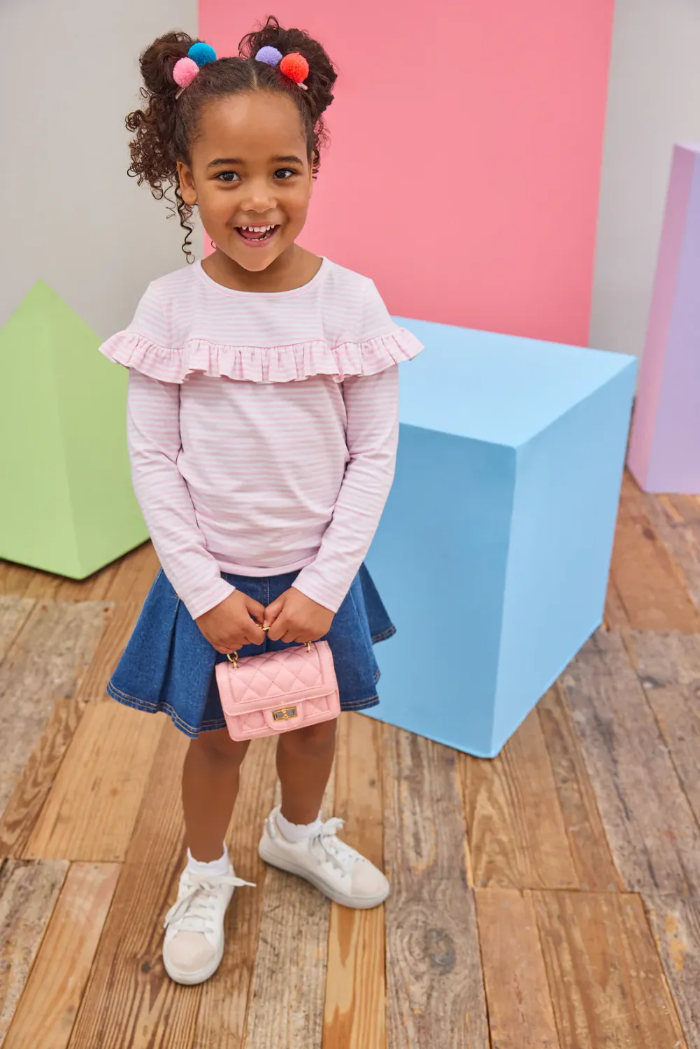 Pleated Mini Skirt
