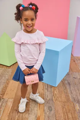 Pleated Mini Skirt