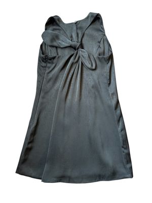 Tie Back Dress-Black