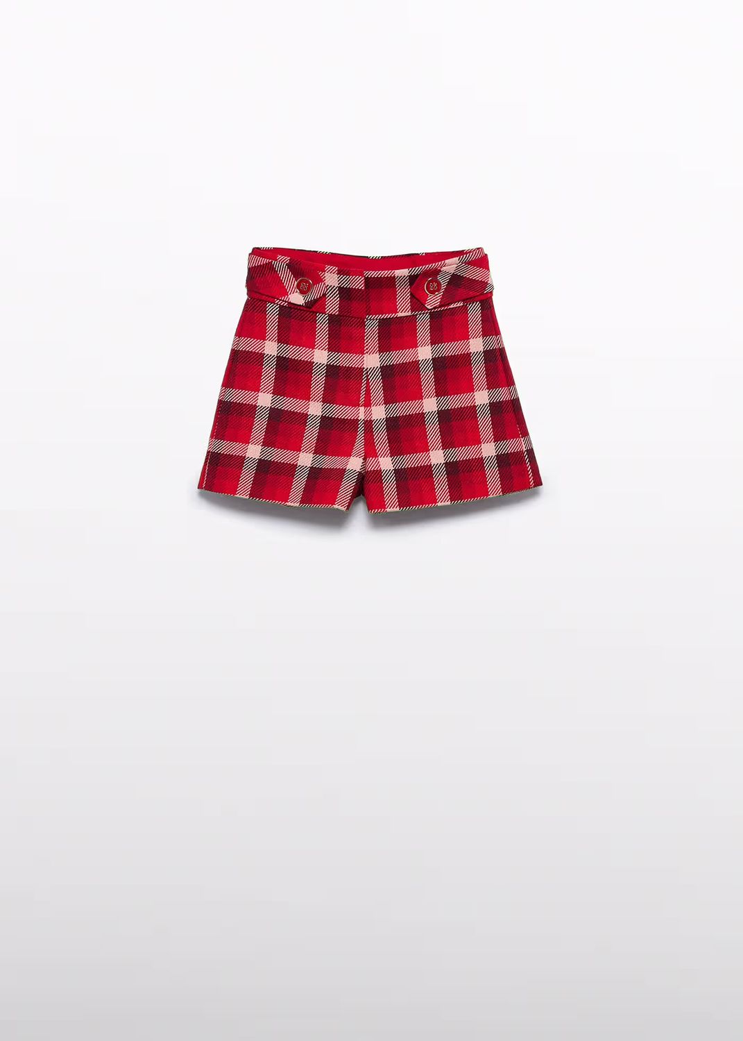 A&amp;L Red Plaid Shorts