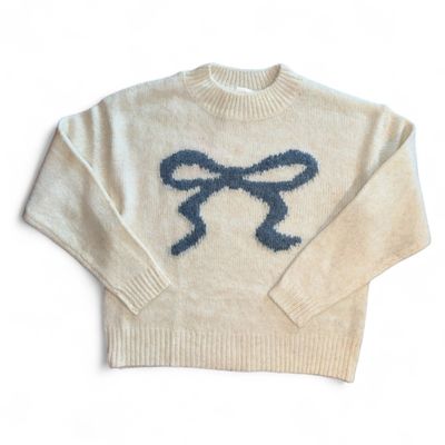 LD Sweater w/ Intarsia Bow