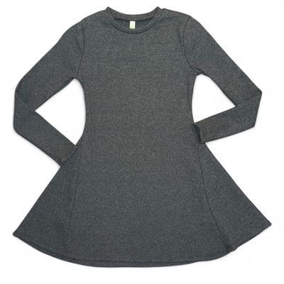 Ribbed Flare Mini Dress