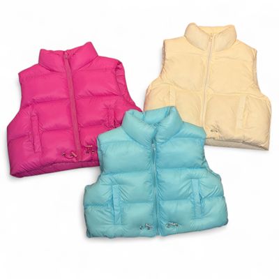 Love Daisy Puffer Vest