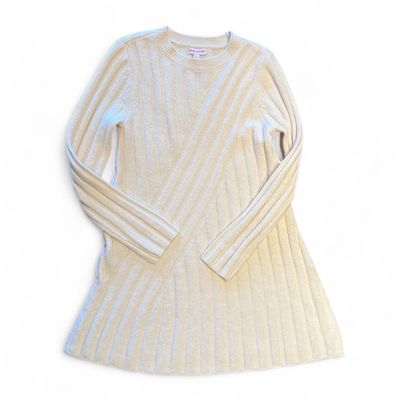DH L/S Sweater Dress- Beige