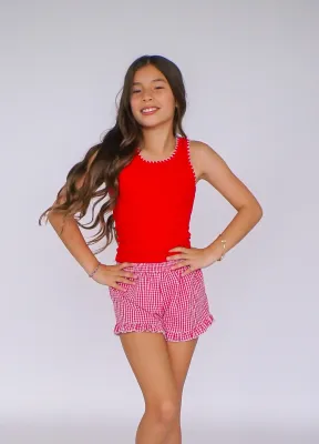 FBZ Red w/White Tank