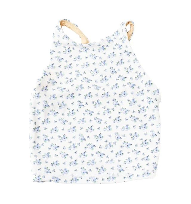 Cottage Floral Blue Active Top