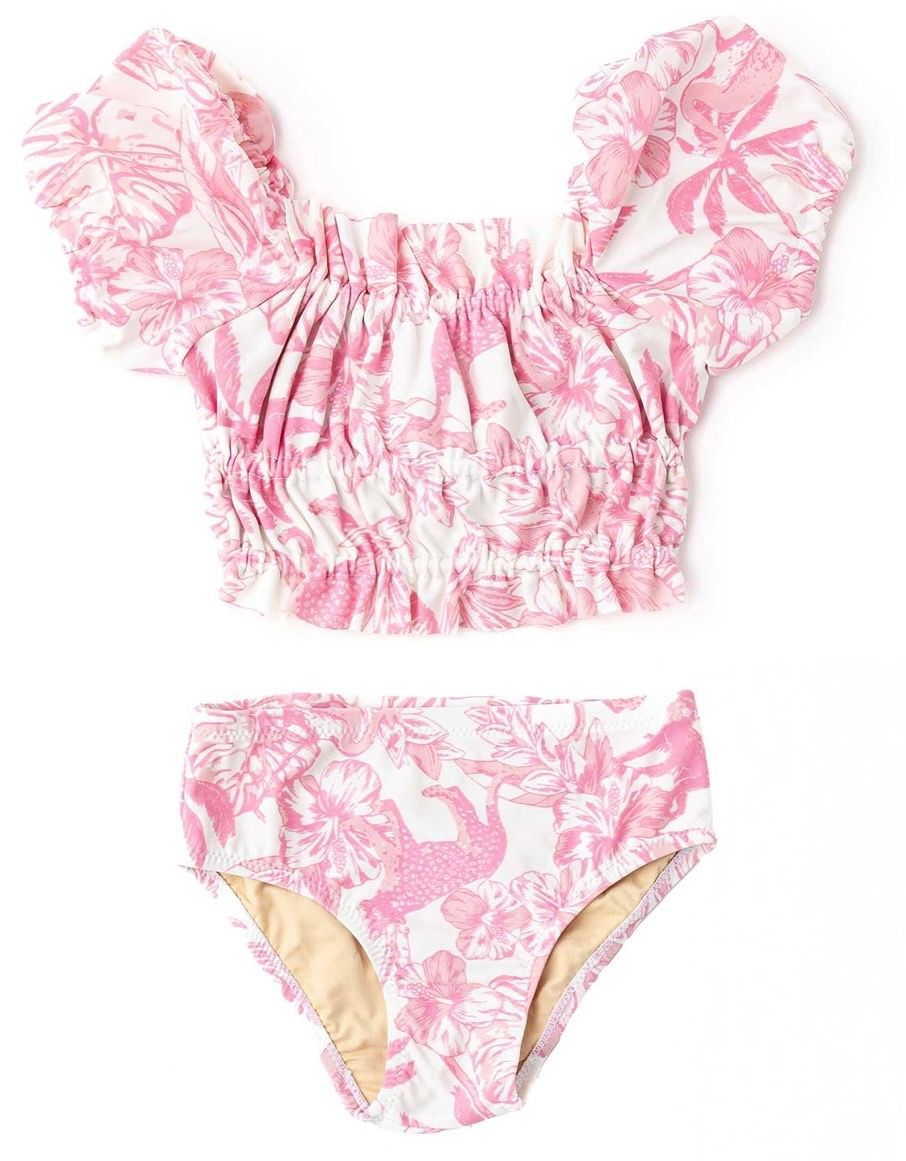 2pc Swimsuit Pink Paradise