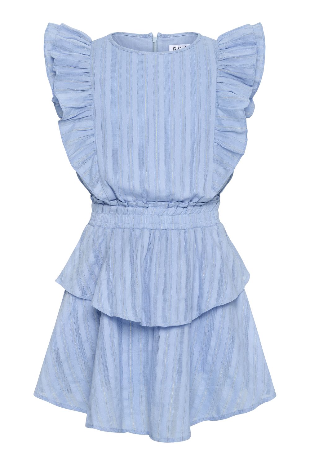 Gigi Dress - Blue/Gold