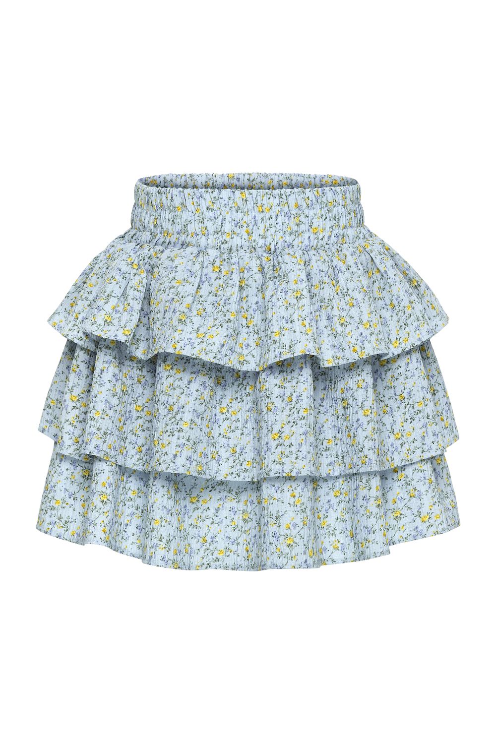 Sally Skirt - Aqua Floral