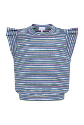 Olivia Top - Multi Stripe