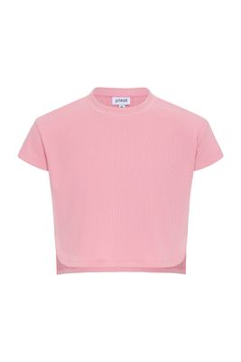 Tyler Top Ribbed -Coral