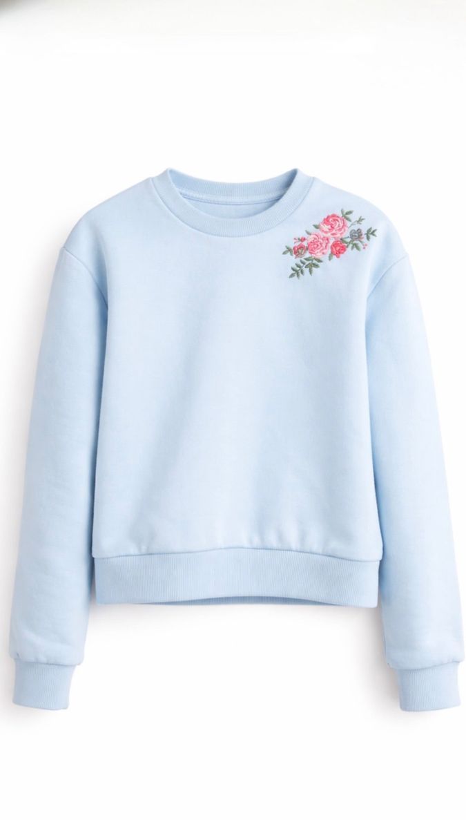 Epi Flower Sweatshirt -Blue