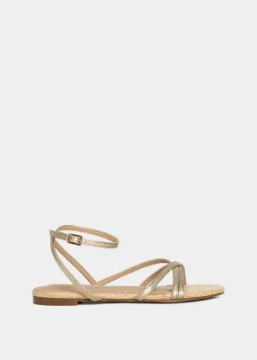 Dana Mini Sandals - Gold
