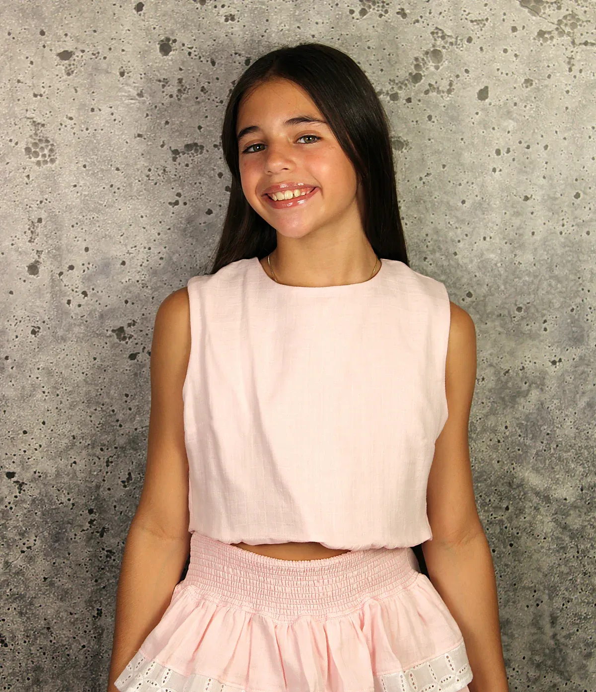 If So Tie Back Top-Pink