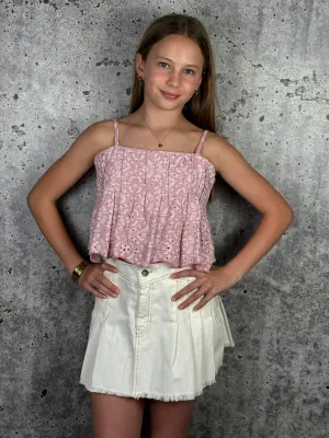 If So Scallop Hem Top