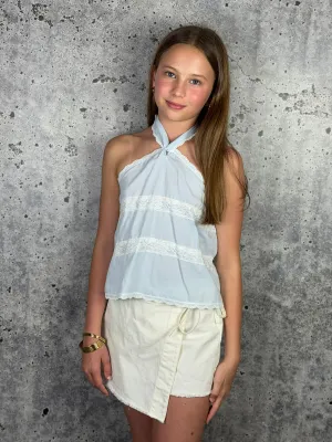 IF So Halter Lace Insert Top