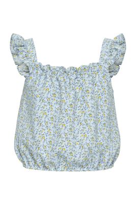 Talia Top-Blue Ditsy