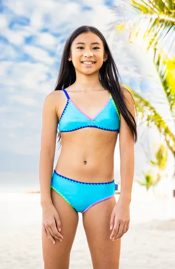 LimeApple Turquoise Bikini