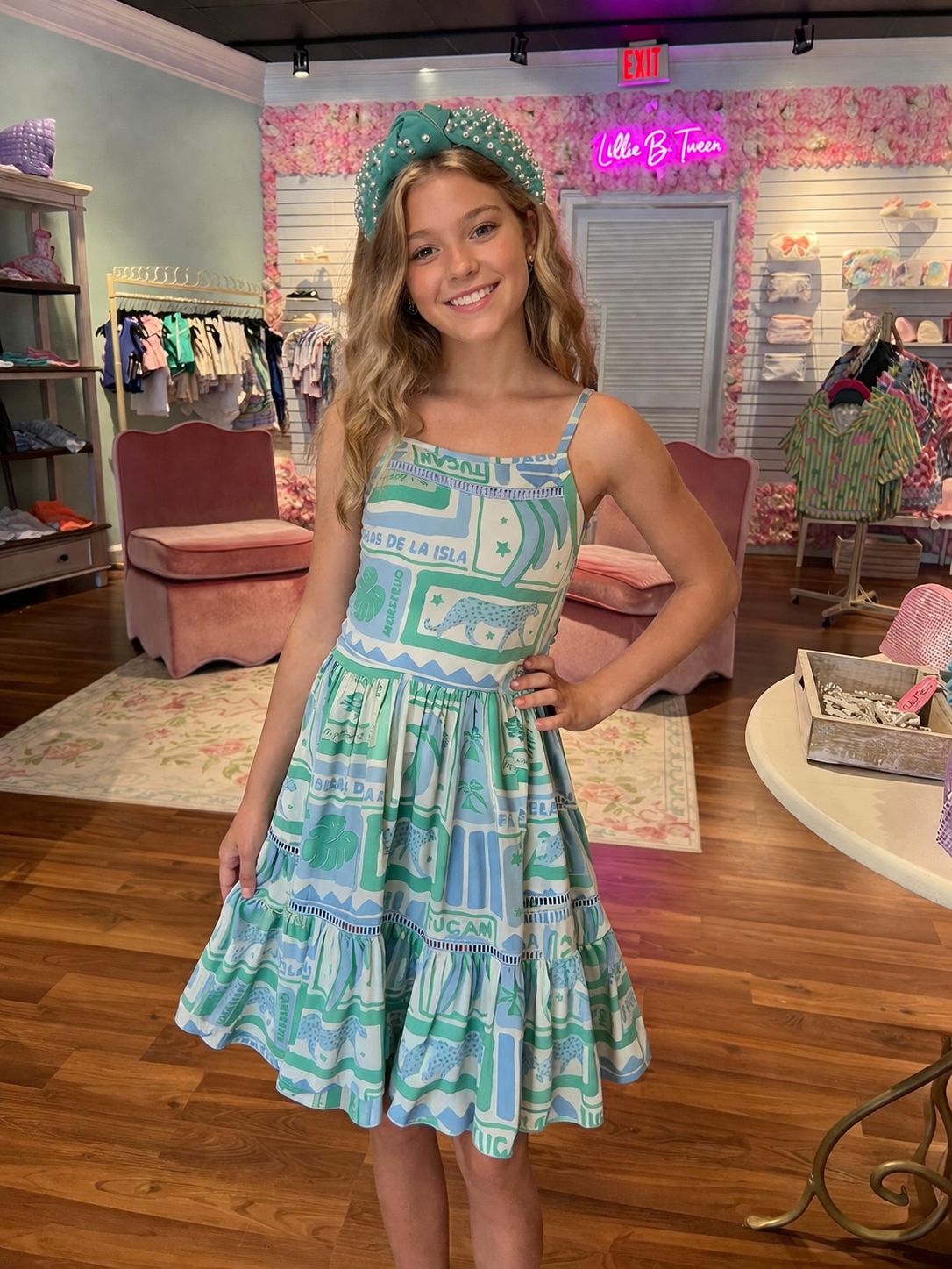 Bela &amp; Nuni Fabula Blue Dress