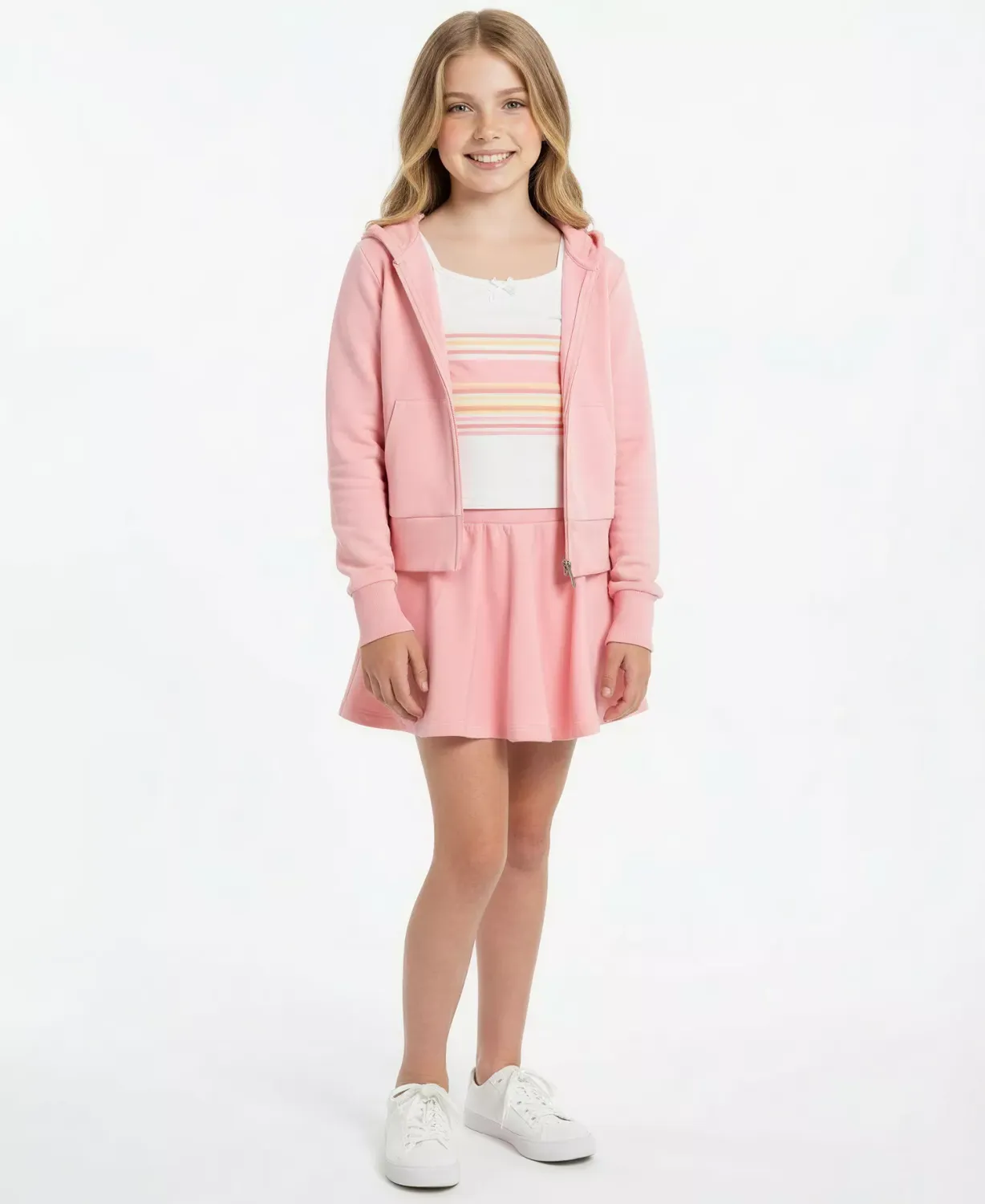 Habitual Pink 3pc Skort Set