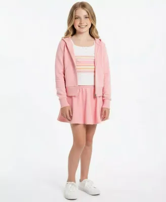 Habitual Pink 3pc Skort Set