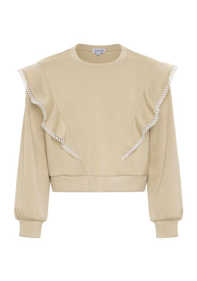 Livvy Sweatshirt-Beige