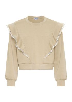 Livvy Sweatshirt-Beige