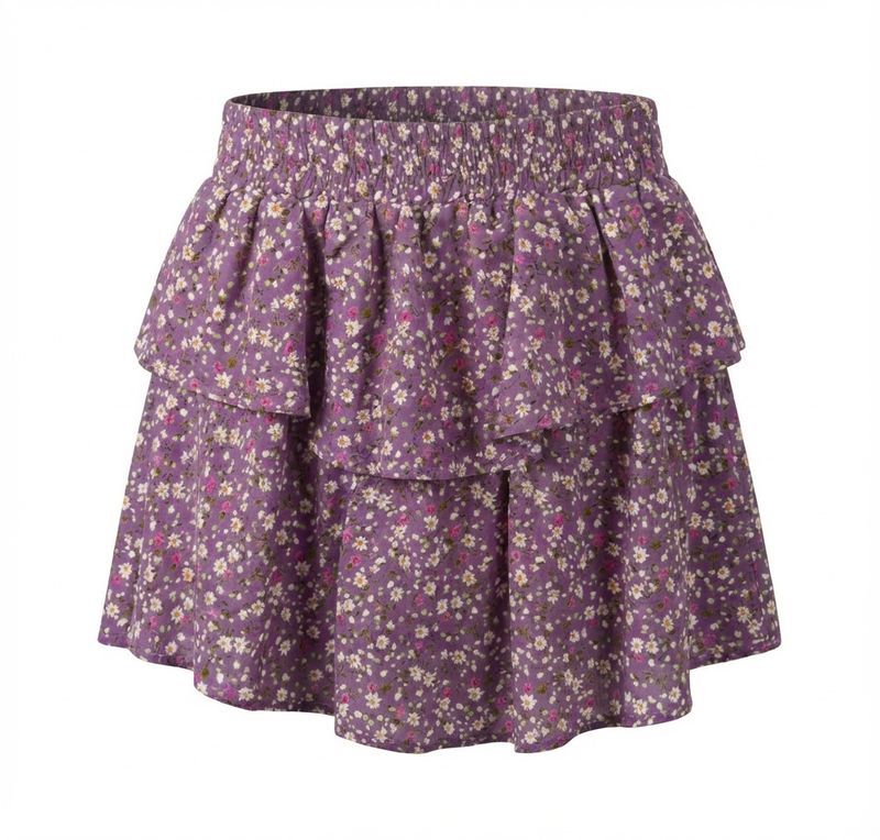 Parker Skort-Violet Fleur
